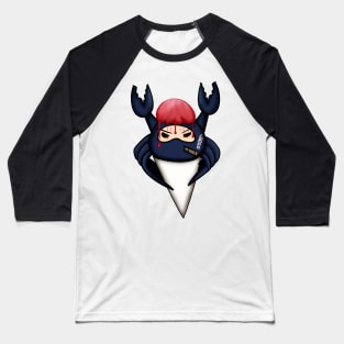 Snow Cone Spy Crab Blueberry Baseball T-Shirt